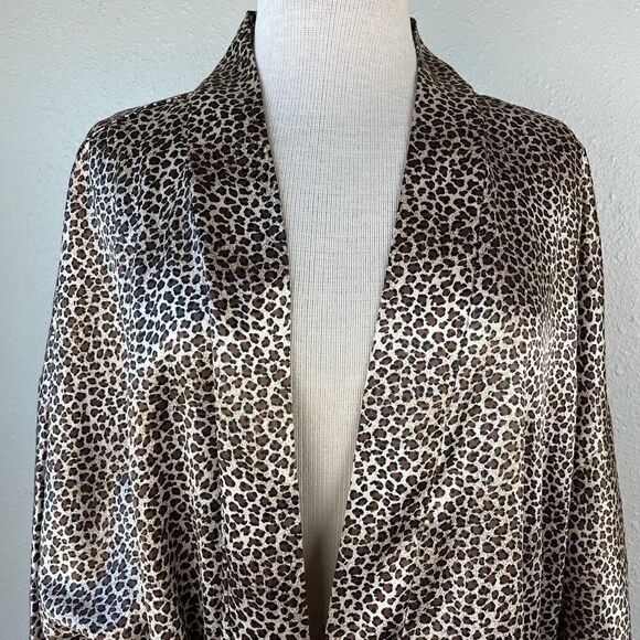 Inner Most Woman Animal Print Robe Size 2X EUC - Picture 2 of 10